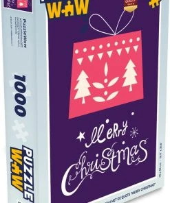 PuzzleWow Puzzel Cadeaus - Quotes - Kerst - Merry Christmas - Legpuzzel - Puzzel 1000 Stukjes Volwassenen - Kerst - Cadeau - Kerstcadeau Voor Mannen, Vrouwen En Kinderen - Sinterklaas Cadeautjes - Sinterklaas Voor Grote Kinderen