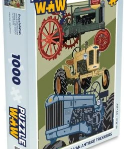 PuzzleWow Puzzel Trekker - Antiek - Rood - Legpuzzel - Puzzel 1000 Stukjes Volwassenen - Sinterklaas Cadeautjes - Sinterklaas Voor Grote Kinderen