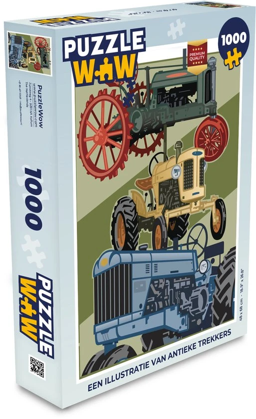 PuzzleWow Puzzel Trekker - Antiek - Rood - Legpuzzel - Puzzel 1000 Stukjes Volwassenen - Sinterklaas Cadeautjes - Sinterklaas Voor Grote Kinderen 1 PuzzleWow Puzzel Trekker - Antiek - Rood - Legpuzzel - Puzzel 1000 Stukjes Volwassenen - Sinterklaas Cadeautjes - Sinterklaas Voor Grote Kinderen