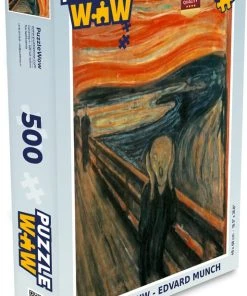PuzzleWow Puzzel De Schreeuw - Edvard Munch - Legpuzzel - Puzzel 500 Stukjes - Sinterklaas Cadeautjes - Sinterklaas Voor Grote Kinderen