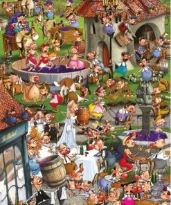 Piatnik Comic Verhaal Vd Wijn 1000 Stukjes