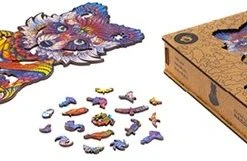 UNIDRAGON Houten Puzzel Dier - Uitstralende Wasbeer - 196 Stukjes - Medium 24x32 Cm 20 UNIDRAGON Houten Puzzel Dier - Uitstralende Wasbeer - 196 Stukjes - Medium 24x32 Cm -Goedkope puzzels winkel 550x161