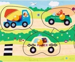 Ravensburger Houten Puzzel Voertuigen - 5 Stukjes -Goedkope puzzels winkel 550x204 1