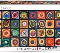 Eurographics Color Study Of Squares Panorama Wassily Kandinsky - 1000 Stukjes
