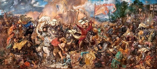 Castorland The Battle Of Grunwald, Jan Matejko - 600 Stukjes 1 Castorland The Battle Of Grunwald, Jan Matejko - 600 Stukjes