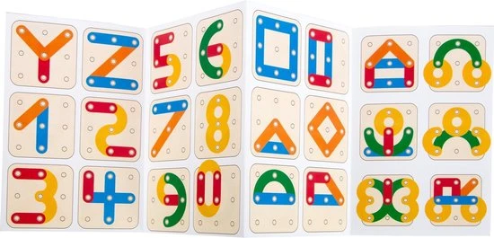 Small Foot Company Small Foot - Learning Game Letters And Numbers Insertion Puzzle 7 Small Foot Company Small Foot - Learning Game Letters And Numbers Insertion Puzzle - Afbeelding 7
