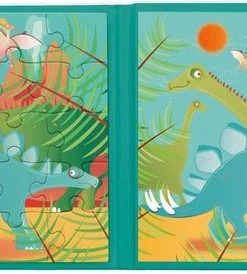 Scratch Magnetische Puzzel Dino - 40-delig - 2 Puzzels - Puzzelboek -Goedkope puzzels winkel 550x274