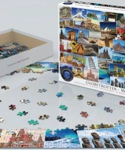 Eurographics Puzzel World - Globetrotter - 1000 Stukjes 11 Eurographics Puzzel World - Globetrotter - 1000 Stukjes -Goedkope puzzels winkel 550x297