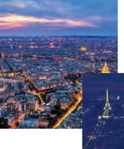 Dino Toys Parijs At Night - Neon Puzzel - Legpuzzel Van 1000 Stukjes