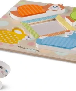 Melissa & Doug First Play Touch & Feel Houten Kiekeboe Dierenpuzzel Met Spiegel 10 Melissa & Doug First Play Touch & Feel Houten Kiekeboe Dierenpuzzel Met Spiegel -Goedkope puzzels winkel 550x324 1