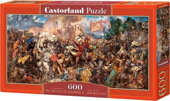 Castorland The Battle Of Grunwald, Jan Matejko - 600 Stukjes 2 Castorland The Battle Of Grunwald, Jan Matejko - 600 Stukjes - Afbeelding 2