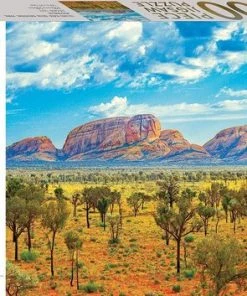 Puzzel - 1000 Stukjes - Uluru-Kata Tjuta Bergen-Australië Hinkler