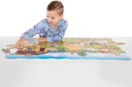 Clementoni Mega Puzzel Boerderij 208 Stukjes 2 Clementoni Mega Puzzel Boerderij 208 Stukjes - Afbeelding 2