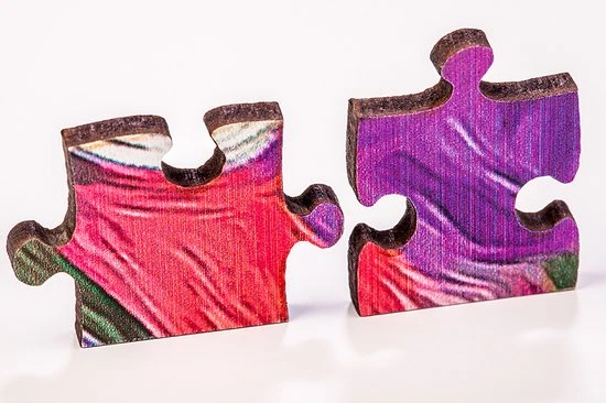 KING Of PUZZLE Mona Lisa - Leonardo Da Vinci Houten Puzzel 2000 Stukjes 4 KING Of PUZZLE Mona Lisa - Leonardo Da Vinci Houten Puzzel 2000 Stukjes - Afbeelding 4