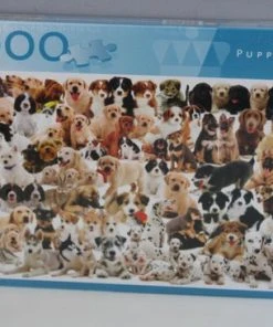 Puzzel - Puppy Party - King - 1000 Stukjes
