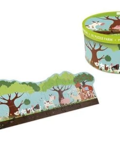 Scratch | Vloerpuzzel Boerderij