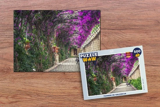 PuzzleWow Puzzel Tuin - Bloemen - Valencia - Legpuzzel - Puzzel 500 Stukjes - Sinterklaas Cadeautjes - Sinterklaas Voor Grote Kinderen 2 PuzzleWow Puzzel Tuin - Bloemen - Valencia - Legpuzzel - Puzzel 500 Stukjes - Sinterklaas Cadeautjes - Sinterklaas Voor Grote Kinderen - Afbeelding 2