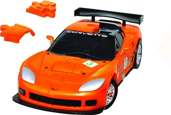 Eureka 3D Puzzel Corvette - Kunststof 1 Eureka 3D Puzzel Corvette - Kunststof