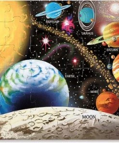 Melissa & Doug Zonnestelsel Vloerpuzzel - 48 Stukjes -Goedkope puzzels winkel 550x370 1