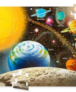 Melissa & Doug Zonnestelsel Vloerpuzzel - 48 Stukjes -Goedkope puzzels winkel 550x370 2