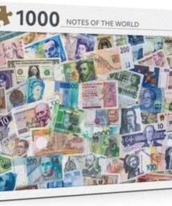 Rebo Legpuzzel - 1000 St - Notes Of The World - Premium Quality -Goedkope puzzels winkel 550x372 9