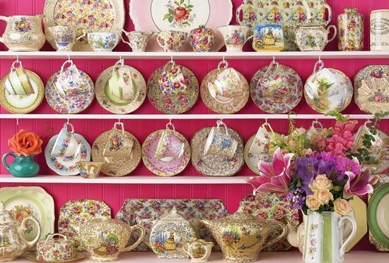 Cobble Hill Legpuzzel 2000 Stukjes Grandma's Chintz 1 Cobble Hill Legpuzzel 2000 Stukjes Grandma's Chintz