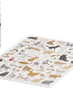 Ridley's Games Room Ridley's Games Legpuzzel Cat Lovers 70 X 55 Cm 1000 Stukjes -Goedkope puzzels winkel 550x376 5