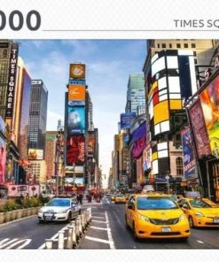 Rebo Legpuzzel - 1000 St - Times Square - Premium Quality