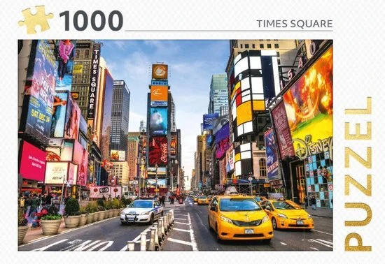 Rebo Legpuzzel - 1000 St - Times Square - Premium Quality 1 Rebo Legpuzzel - 1000 St - Times Square - Premium Quality