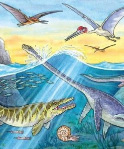 Ravensburger Puzzel Sauriërs En Hun Leefruimte - 2 X 24 Stukjes - Kinderpuzzel -Goedkope puzzels winkel 550x380 14