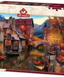 Art Puzzle Canal Homes Puzzel 2000 Stukjes