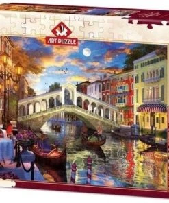 Art Puzzle Rialto Bridge Venice Puzzel 1500 Stukjes