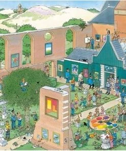 Jumbo Jan Van Haasteren - Puzzelset - NK Puzzelen 1000 Stukjes & De Kunstmarkt 2000 Stukjes -Goedkope puzzels winkel 550x381 6