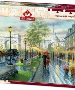 Art Puzzle Spring Walk In Paris