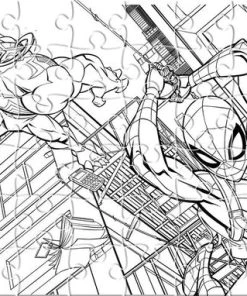 Luna Kleurpuzzel 2-in-1 Spider-man Junior 50 X 35 Cm 4-delig 5 Luna Kleurpuzzel 2-in-1 Spider-man Junior 50 X 35 Cm 4-delig -Goedkope puzzels winkel 550x382 5