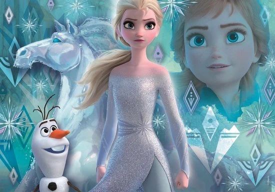 Clementoni Legpuzzel Supercolor Frozen 104 Stukjes 4 Clementoni Legpuzzel Supercolor Frozen 104 Stukjes - Afbeelding 4