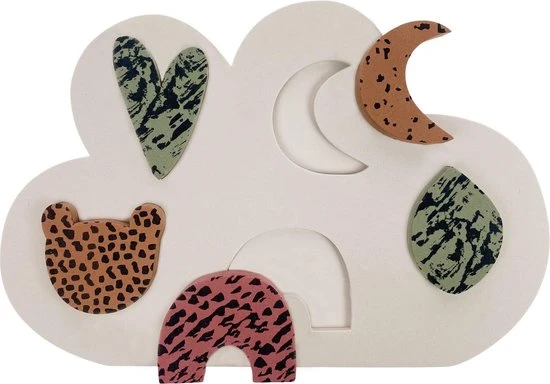 VanPauline Mijn Eerste Puzzel Uni Jongen Meisje - Vormen Puzzel / Inlegpuzzel / Steekpuzzel - Vanaf 18 Maanden (1 / 2 Jaar) - Groen 4 VanPauline Mijn Eerste Puzzel Uni Jongen Meisje - Vormen Puzzel / Inlegpuzzel / Steekpuzzel - Vanaf 18 Maanden (1 / 2 Jaar) - Groen - Afbeelding 4