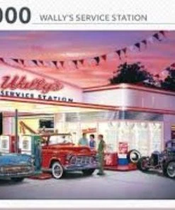 Puzzel - Wally's Service Station - Rebo - 1000 Stukjes