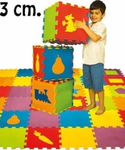 Matrax Puzzelmat - Vloermat - Speelkleed - Speelmat Foam - Foam Mat - 33x33cm