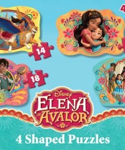Jumbo Disney's Elena Of Avalor 4 In 1 - Set Van 4 Vormenpuzzels Met 14, 16, 18 En 20 Stukjes -Goedkope puzzels winkel 550x387 13