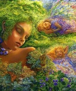 Legpuzzel - 1500 Stukjes - Moss Maiden - Josephine Wall - Grafika Puzzel