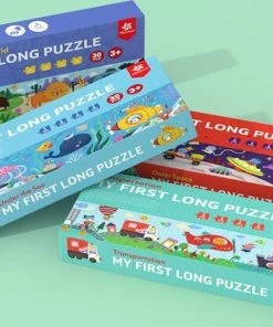 MiDeer Pinwheel Hoge Kwaliteit Mijn Eerste Lange Puzzel 94*21CM 30 Extra Grote En Dikke Stuks - Ruimte: Ruimteschip + Raket + Constellatie + Satelliet - Vloer Puzzel Voor 2 Jaar+ - Vloer Puzzel Voor Peuter Vanaf 2 Jaar -Goedkope puzzels winkel 550x389 2