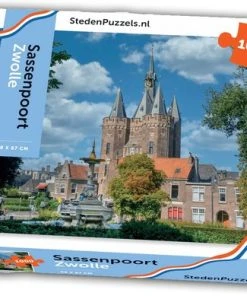 StedenPuzzels.nl StedenPuzzels - Sassenpoort Zwolle - 1000 Stukjes