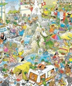 Jan Van Haasteren De Vakantiebeurs Puzzel - 1000 Stukjes -Goedkope puzzels winkel 550x390 23