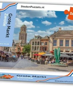 StedenPuzzels.nl StedenPuzzels - Grote Markt Zwolle - 1000 Stukjes