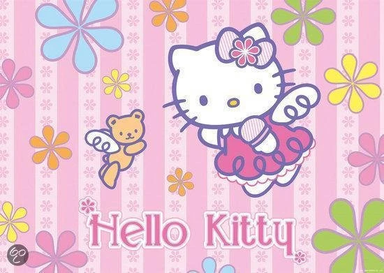 Ravensburger Puzzel: Hello Kitty En De Teddybeer 2 Ravensburger Puzzel: Hello Kitty En De Teddybeer - Afbeelding 2