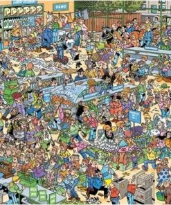 Jan Van Haasteren Puzzelbundel - 2 Stuks - De Drogisterij 1000 Stukjes & Volkstuintjes 1000 Stukjes -Goedkope puzzels winkel 550x391 4