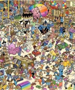 Jan Van Haasteren - Puzzelset - De Wijnmakerij 3000 Stukjes & Speelgoedwinkel 1000 Stukjes -Goedkope puzzels winkel 550x391 8