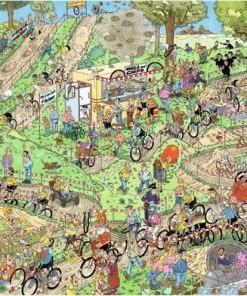 Merkloos Jan Van Haasteren - Veldrijden & Nijntje & Kunstmarkt - Alle 1000 Stukjes 9 Merkloos Jan Van Haasteren - Veldrijden & Nijntje & Kunstmarkt - Alle 1000 Stukjes -Goedkope puzzels winkel 550x392 1