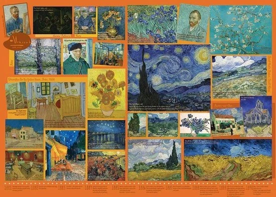 Cobble Hill Puzzle 1000 Pieces - Van Gogh 1 Cobble Hill Puzzle 1000 Pieces - Van Gogh